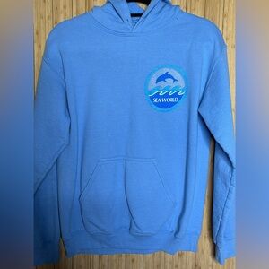Sea World Blue Hoodie